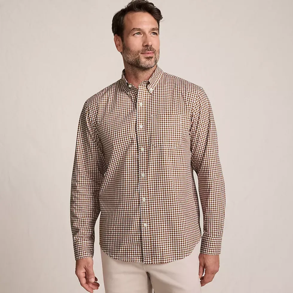 Men's Long Sleeve Poplin Shirt