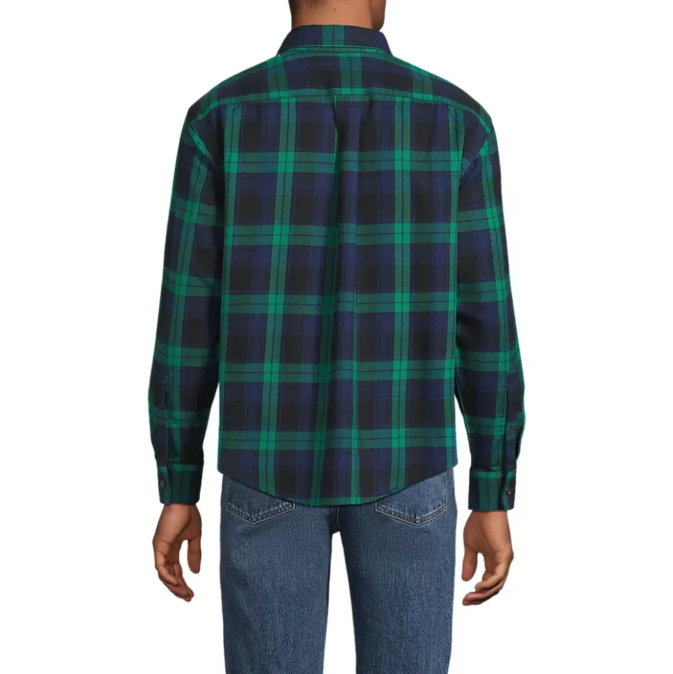 Men's Long Sleeve RainDefense Flannel Shirt