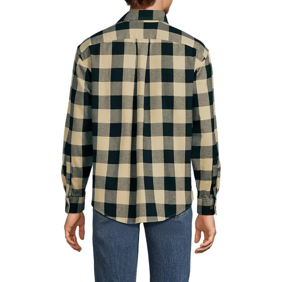 Men's Long Sleeve RainDefense Flannel Shirt