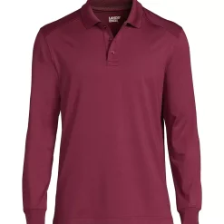 Men's Long Sleeve Rapid Dry Polo Shirt