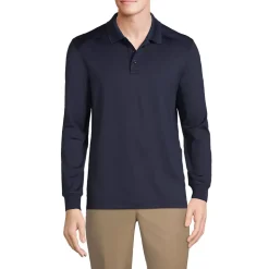 Men's Long Sleeve Rapid Dry Polo Shirt