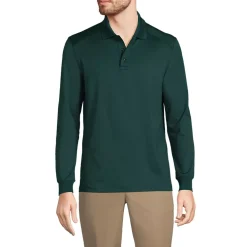 Men's Long Sleeve Rapid Dry Polo Shirt
