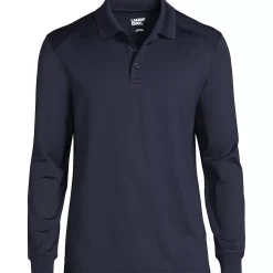 Men's Long Sleeve Rapid Dry Polo Shirt