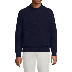 Men's Long Sleeve Roll Neck Sweater