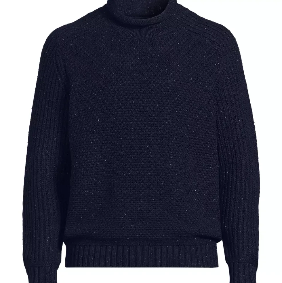 Men's Long Sleeve Roll Neck Sweater