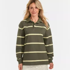 Men's Long Sleeve Rugged Rugby Polo