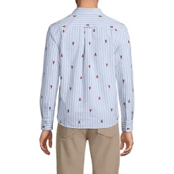 Men's Long Sleeve Sail Rigger Oxford Embroidered Shirt