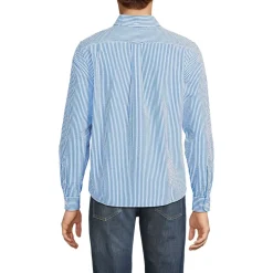 Men's Long Sleeve Seersucker Shirt