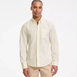 Men's Long Sleeve Seersucker Shirt