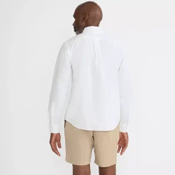 Men's Long Sleeve Seersucker Shirt