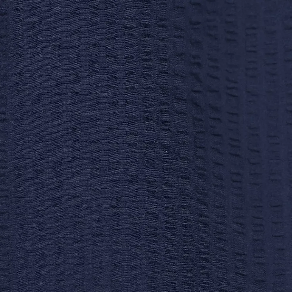 Men's Long Sleeve Seersucker Shirt