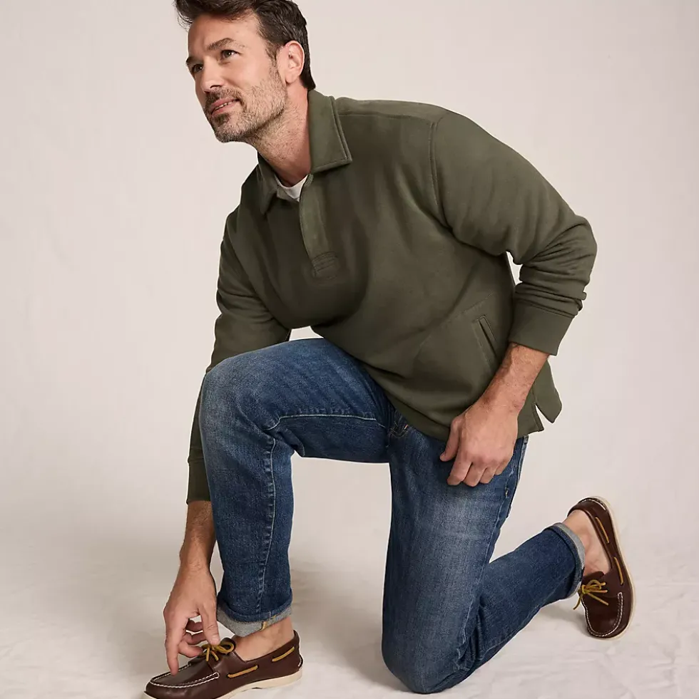 Men's Long Sleeve Serious Sweats Rugby