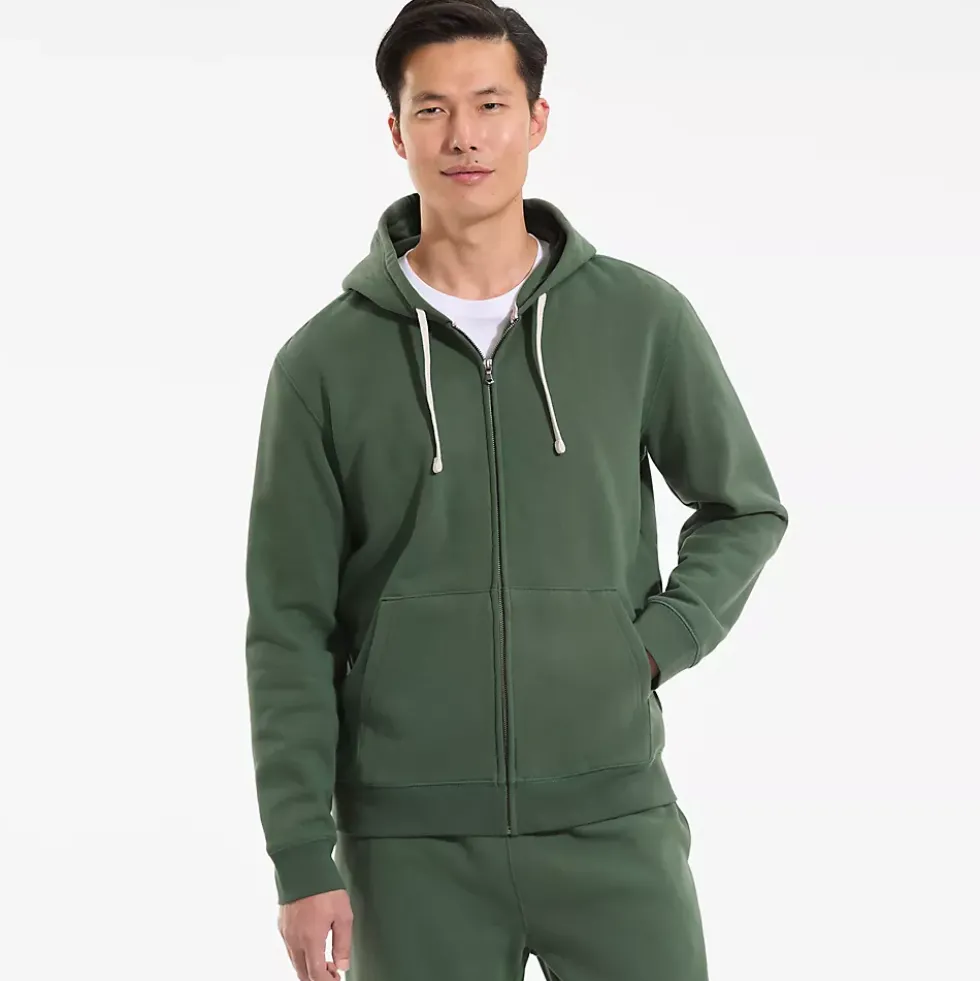 Men's Long Sleeve Serious Sweats Full Zip Hoodie