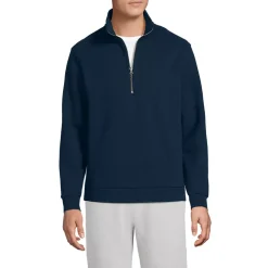 Men's Long Sleeve Serious Sweats Quarter Zip Sweatshirt