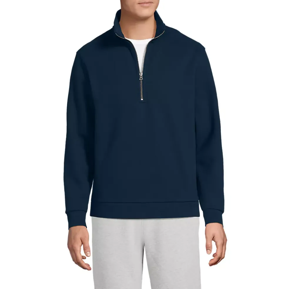 Men's Long Sleeve Serious Sweats Quarter Zip Sweatshirt