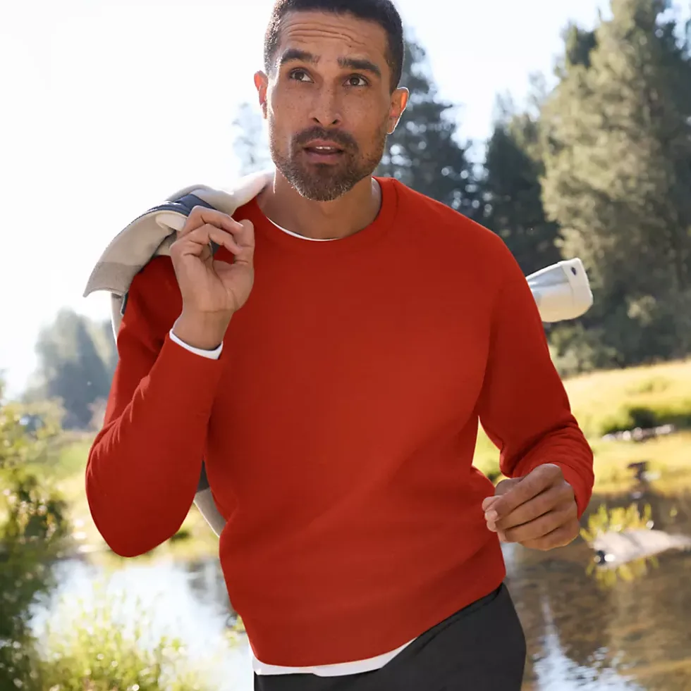 Men's Long Sleeve Serious Sweats Crew Sweatshirt