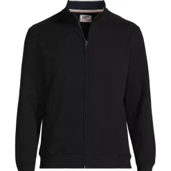 Men's Long Sleeve Serious Sweats Mock Full Zip
