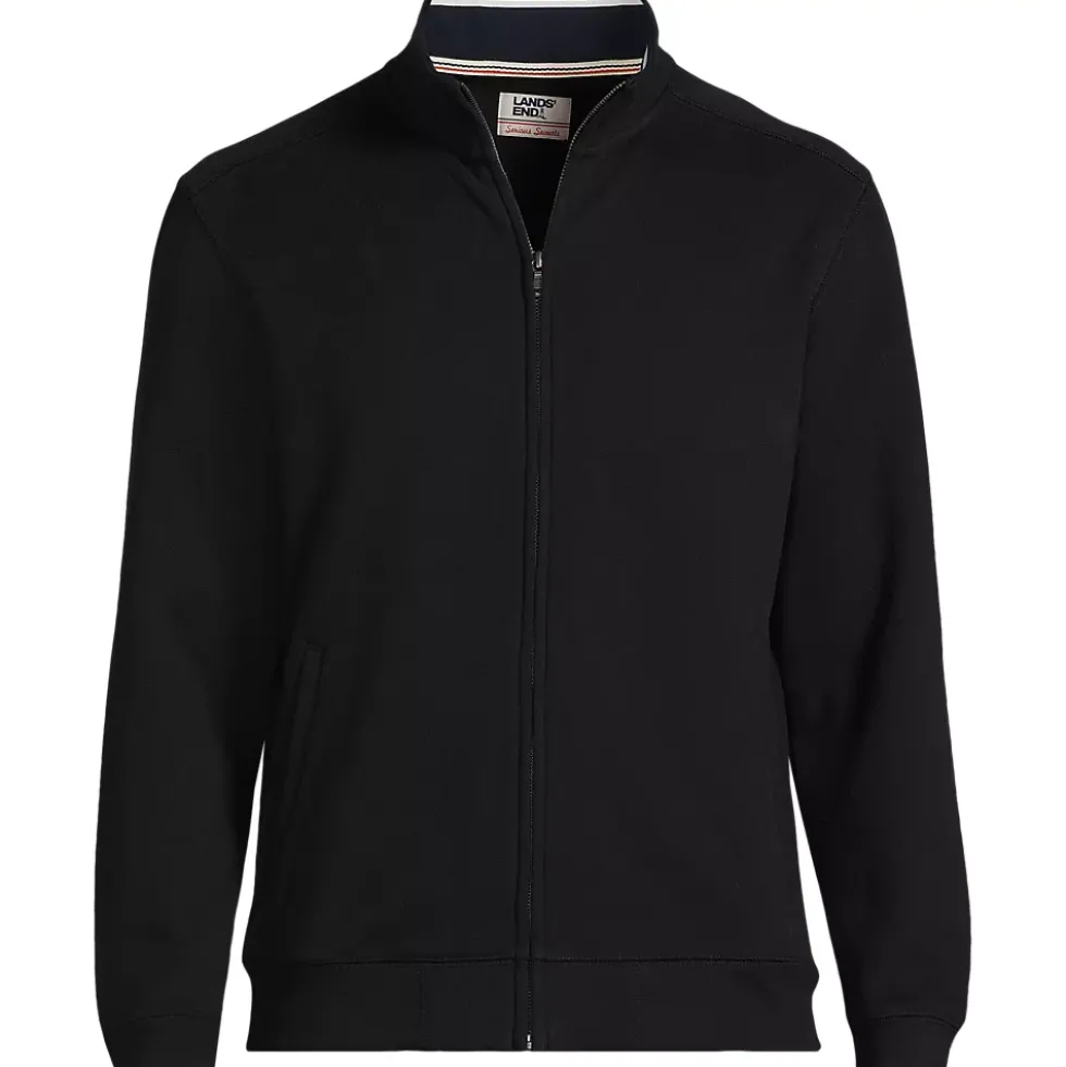 Men's Long Sleeve Serious Sweats Mock Full Zip