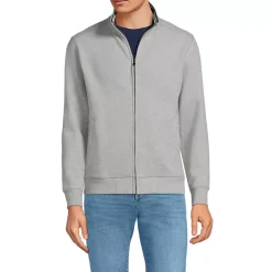 Men's Long Sleeve Serious Sweats Mock Full Zip
