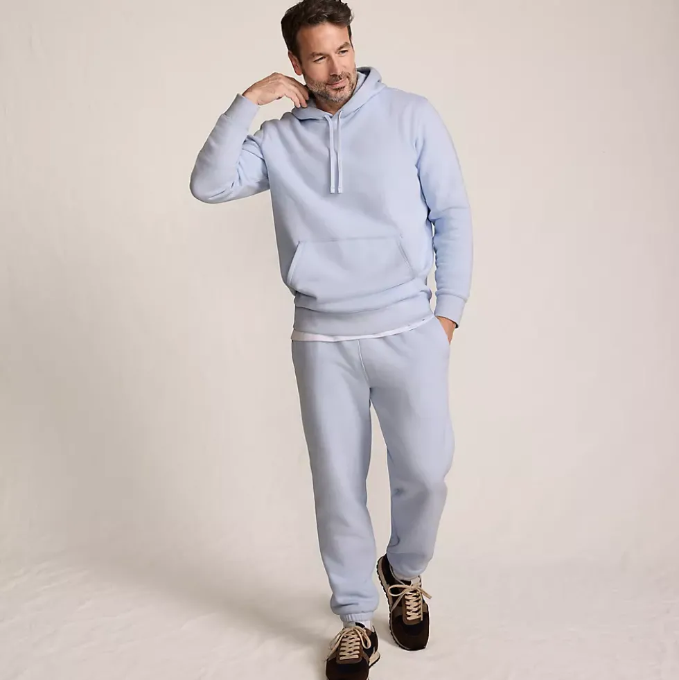 Men's Long Sleeve Serious Sweats Pullover Hoodie Sweatshirt