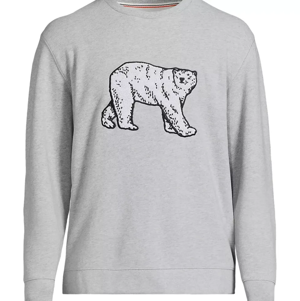 Men's Long Sleeve Serious Sweats Holiday Crew Sweatshirt