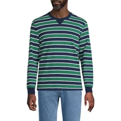Men's Long Sleeve Slub Crew