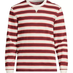 Men's Long Sleeve Slub Crew