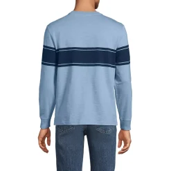 Men's Long Sleeve Slub Crew