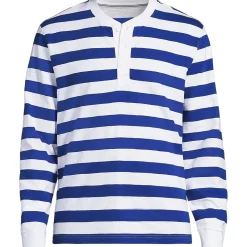 Men's Long Sleeve Slub Henley