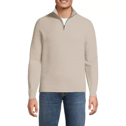 Men's Long Sleeve Summer Weight Quarter Zip