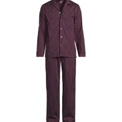 Men's Long Sleeve Temperature Regulating Woven Sleep Set