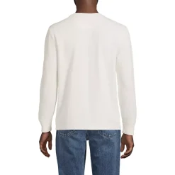 Men's Long Sleeve Thermal Waffle Henley