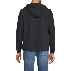 Men's Long Sleeve Waffle Quarter Zip Hoodie