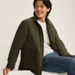 Men's Mixed Media Cord Jacket