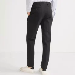 Men's No Iron Straight Fit Plain Front Chino Pant
