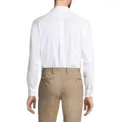 Men's No Iron Supima Cotton Pinpoint Buttondown Collar Dress Shirt