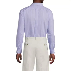 Men's No Iron Supima Cotton Pinpoint Buttondown Collar Dress Shirt