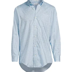 Men's No Iron Supima Cotton Pinpoint Buttondown Collar Dress Shirt