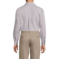 Men's No Iron Supima Cotton Pinpoint Buttondown Collar Dress Shirt