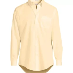 Men's No Iron Supima Cotton Pinpoint Buttondown Collar Dress Shirt