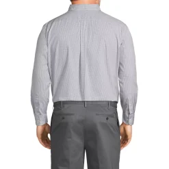 Men's No Iron Supima Cotton Pinpoint Buttondown Collar Dress Shirt