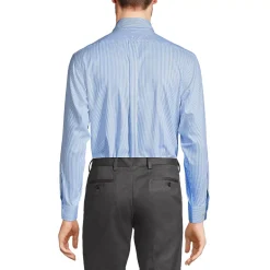 Men's No Iron Supima Cotton Pinpoint Buttondown Collar Dress Shirt