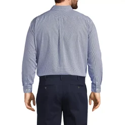 Men's No Iron Supima Cotton Pinpoint Buttondown Collar Dress Shirt