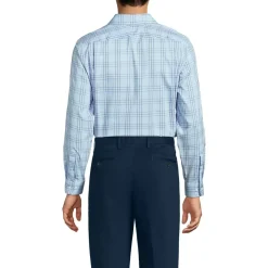 Men's No Iron Supima Cotton Pinpoint Buttondown Collar Dress Shirt