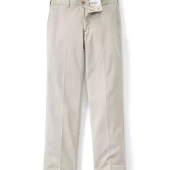 Men's No Iron Traditional Fit Plain Front Chino Pant