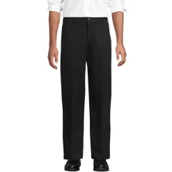 Men's No Iron Traditional Fit Plain Front Chino Pant