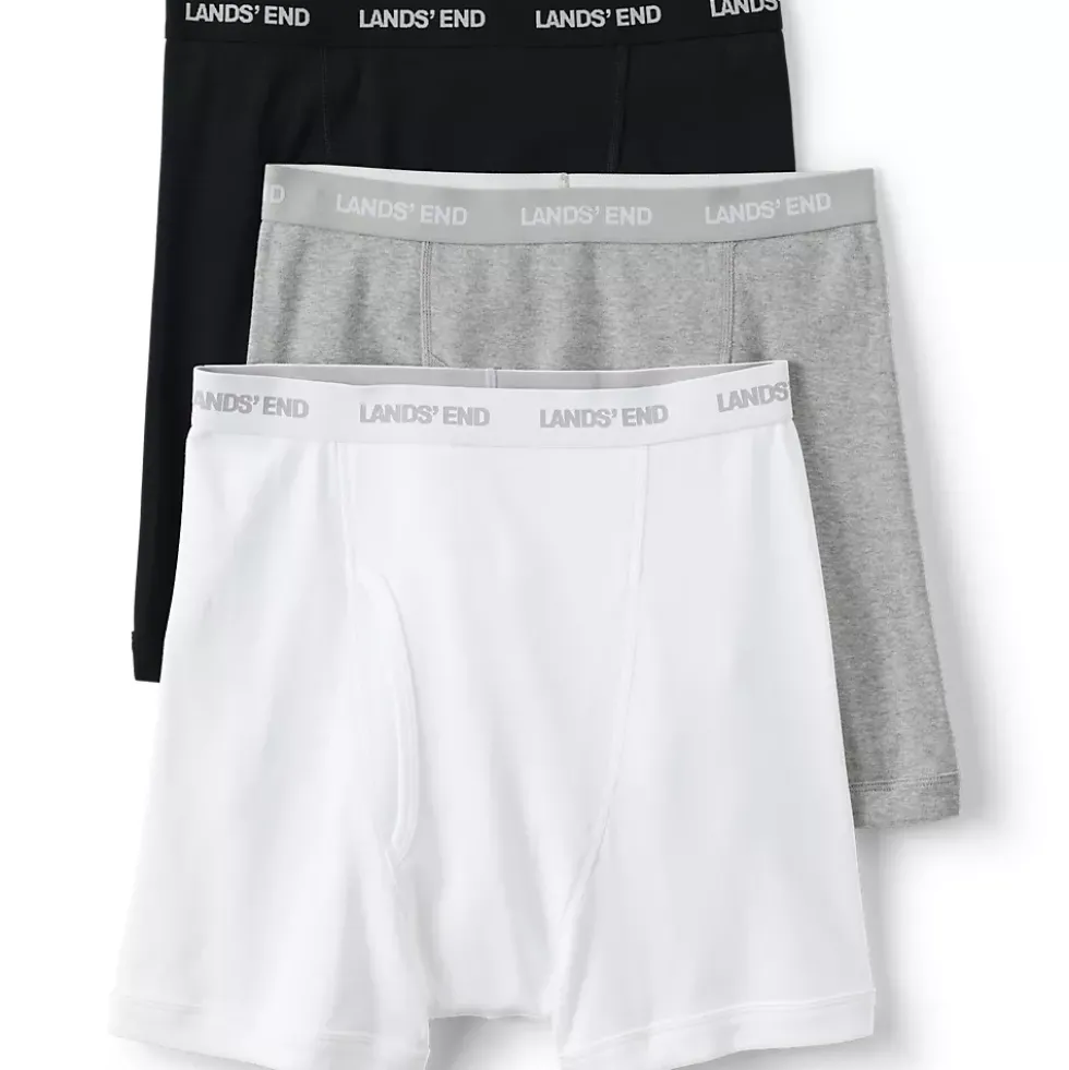 Men's 3 Pack Knit Boxer Briefs