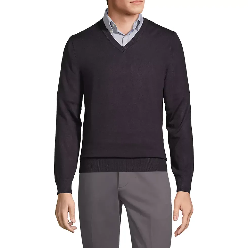Men's Performance V-neck Sweater