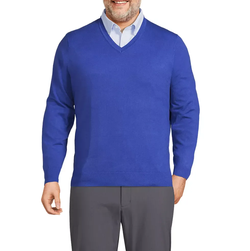 Men's Performance V-neck Sweater