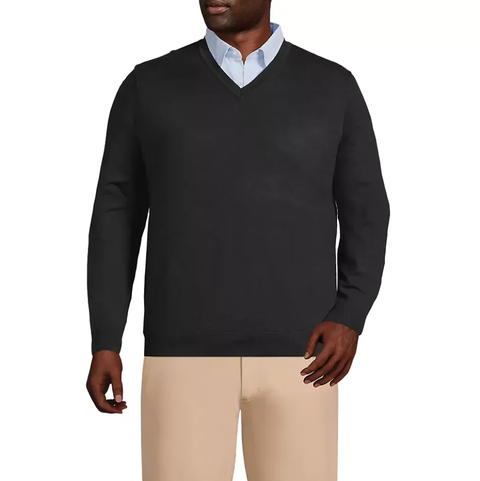 Men's Performance V-neck Sweater